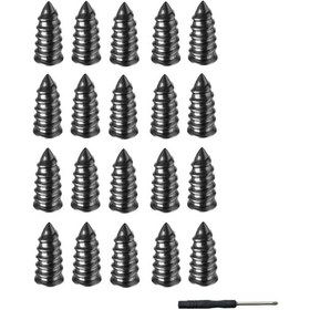 Resim Elektrikli Motosiklet Vakum Lastik Tamir Tırnakları, Boyut:20pcs Küçük + Tornavida 