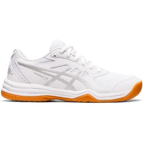 Resim Asics Upcourt 5 Kadın Beyaz Voleybol Ayakkabısı 1072a088-101 