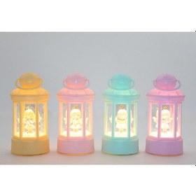 Resim Melek Figürlü Işıklı Kar Küresi - 9017069581723do 