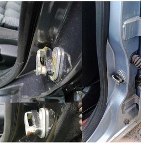 Resim 4x Araba Ses Yalıtımı Damperi Lada Kalina Granta Fl Granta Kapı Kilidi Tampon Yalıtımı Gürültüyü Azaltır 