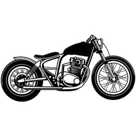 Resim Genel Markalar Klasik Motosikletler Oto Motor Laptop Duvar Folyo Sticker (Tip 9) 10x5 Cm 