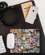 Resim WuW Çıkartmalar Mouse Pad 