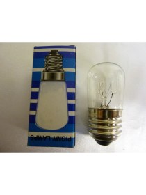 Resim Tram56 220V 25W E27 Normal Duylu 27X60 mm Şeffaf Vidalı Tüp Ampül. 5 Ad. 