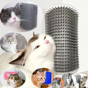 Resim 1 adet / 3 adet Kedi ve Köpek Bacak Tırmalayıcı Kedi Tırmalama Kaşıntı Masaj Tarak Kedi Oyuncak Kendi Eğlencesi Teaser Çubuk Evcil Hayvan Evcil Hayvan Aracı Kedi ve Köpek Tırmalama Fırçası, Kedi Tırmalama Tarak, Masaj Fırçası Duvar Köşesi Tırmalayıcı Evcil Hayvan Malzemeleri Yüz Tırmalama Kedi Tırmalama Tahtası 