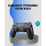 Resim Markport Ps4 Uyumlu Kablosuz Oyun Kolu – Gerçekçi Titreşimli Geri Bildirim 