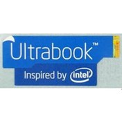 Resim OEM Ultrabook Inspired by intel Mavi Sticker Etiket D119 