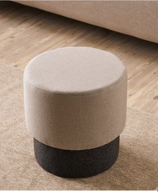 Resim Favora Patara Puf - Bej Bej 