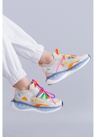 Resim Leonor Guja İthal Özel Seri Kadın Spor Ayakkabı Bej 