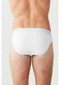 Resim U.S. Polo Assn. U.S Polo Assn. 83057 Erkek 3 Lü Boxer-Beyaz - S 