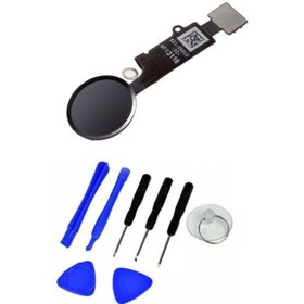 Resim iPhone 7 Plus Uyumlu Home Tuş Bordu Filmi Flex + Tamir Seti (288725314) 