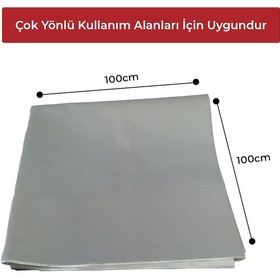 Resim Yanmaz Kumaş 100x100cm 