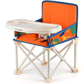 Resim Minimono Plus Portatif Yükseltici Katlanabilir Mama Sandalyesi Turuncu 