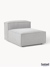 Resim Mobilya Stant Most Mollis Orta Modül Berjer Silinebilir 32 Gri Keten Kumaş Yumuşak Sünger (EVİNİZE TESLİM) 