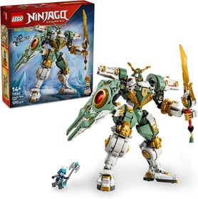 Resim LEGO NINJAGO Lloyd'un Titan Robotu 15. Yıl Dönümü 71860-14 Yaş ve Üzeri Çocuklar için Lloyd, Grimfax, Buz Elementi Ustası Minifigürleri İçeren Yaratıcı Oyuncak Yapım Seti, Hediye Fikri (1293 Parça) 