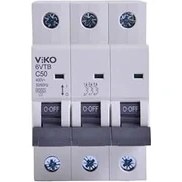 Resim Teknocan Marketing 6VTB-3C50 Otomatik Sigorta 6ka C Tipi 3 Kutup 50A 