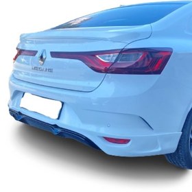 Resim Renault Megane 4 Sedan Arka Tampon Eki Difüzör 