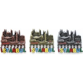 Resim Uslucan Alışveriş Sarkaçlı İstanbul Temalı Magnet 