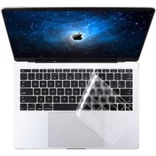 Resim Dolia For Apple Macbook 14.2' 2021 A2442 Şeffaf Klavye Koruyucu Sıvı Ve Toz Koruyucu Türkçe Q Klavye Ped 