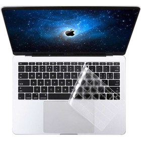 Resim Dolia For Apple Macbook 14.2' 2021 A2442 Şeffaf Klavye Koruyucu Sıvı Ve Toz Koruyucu Türkçe Q Klavye Ped 