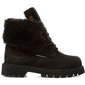 Resim Caterpillar Siyah Kız Çocuk Süet + Deri Bot 015F101079 UTAH FUR WP 