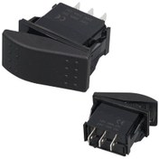 Resim Powermaster Sembolsüz Işıksız Yaylı 3 Pinli On-off-on 12-24v Marin Switch-179273 