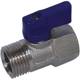 Resim Pnömatik Pirinç Erkek Dişi Diş Küresel Vana 1/4" 