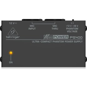 Resim Behrınger Ps400 Ultra-Compact Phantom Power Supply 