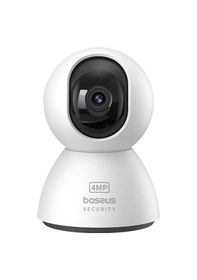 Resim Baseus Security P1 4mp Adaptörsüz İç Mekan Akıllı Wifi Güvenlik Kamerası Beyaz 