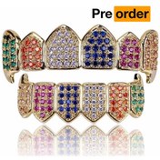Resim RICH DIAMOND COLORFUL GRILLZ(High Quality) 
