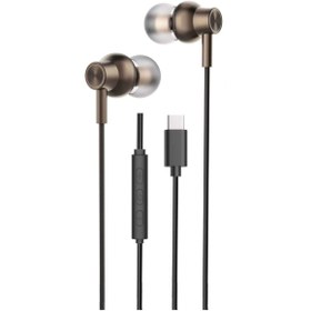 Resim HEARTZ Type C Girişli Mıknatıslı Kablolu Kulak Içi Kulaklık Tpc-02 
