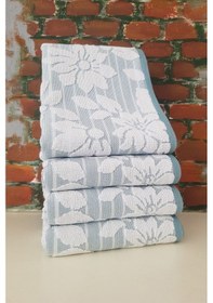 Resim Özdilek Terra 4'lü Havlu - Mint Çok Renkli 