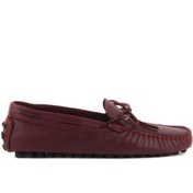 Resim Sail Lakers - Bordo Deri Erkek Loafer 