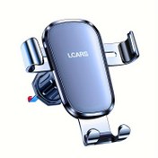 Resim LCARS Araba Hava Kanalı Telefon Tutucu - Alüminyum Alaşım, Titreşim Karşıtı, Güvenli Navigasyon & Eller Serbest Kullanım için Ayarlanabilir Kelepçe, Hava Kanalı Araba Telefon Tutucu 