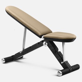 Resim Pent BANKA - Luxury Egzersiz Bankı | Advance - Beige / Black Ash Wood 