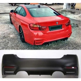 Resim BMW F32 2014-2018 4.SERİ COUPE PLASTİK M4 ARKA TAMPON 