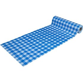 Resim Pratikser Tek Kullanımlık Masa Örtüsü Mavi - 100x120cm - 10ad/rulo 