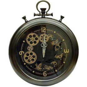 Resim Kenpazar Saat Çarklı Köstek Duvar Saati Dekoratif Ev Ofis Hediyelik 