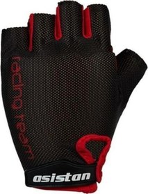 Resim Asistan Cape GL 200 Kısa Parmak Bisiklet Eldiveni M Beden Kırmızı 
