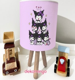 Resim dekomingo KULAKLI LİLA KUROMİLER BEBEK VE ÇOCUK ODASI 