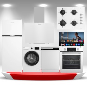 Resim Arçelik Beyaz Home TV'li Çeyiz Seti 