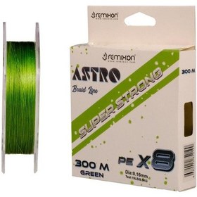 Resim Astro 8x 300m Green İp Misina 0.18mm 