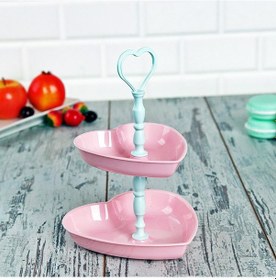 Resim Kalpli Çerezlik 2 Katlı Çok Renkli 