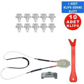 Resim Bmw 5 Serisi E39 1995-2004 51338159835-36 Sol Arka Cam Kriko Tam 142666797 