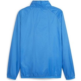 Resim Puma Teamgoal All Weather Jkt Erkek Futbol Antrenman Yağmurluk 65903802 Mavi Mavi 