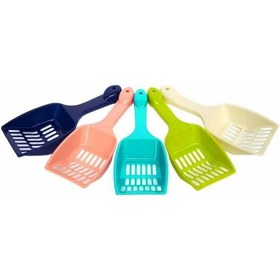 Resim Flip Kedi Kumu Küreği 24'lü 25 x 9 x 3 CM Çok Renkli 