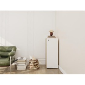 Resim 1 Kapaklı Çok Amaçlı Dolap Koton Vizon Meşe 