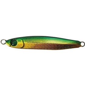 Resim Mustad Mezashi Casting Jig Sahte Balığı Green Gold 60gr 