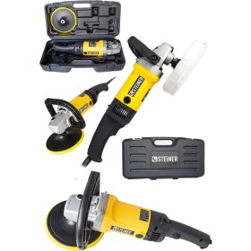 Resim PremiumPort Güçlü 3000W Profesyonel Pasta Cila Polisaj Makinesi, 6 Kademe Devir Ayarlı 