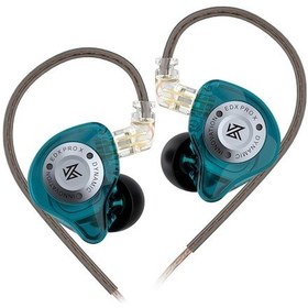 Resim Kz Edx Pro X Kulak İçi Sahne Kulaklığı: Çift Manyetik Devre Dinamik Birim, Ergo Kaviteli, Bakır Kablolu, Mikrosuz - Mavi Edx Pro X EDX Pro X 