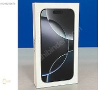 Resim İPHONE 16 PRO 256GB ÇİFT FİZİKİ SİMLİ BEYAZ RENK KAPALI KUTU Apple iPhone 16 Pro YD | 256 GB | Beyaz